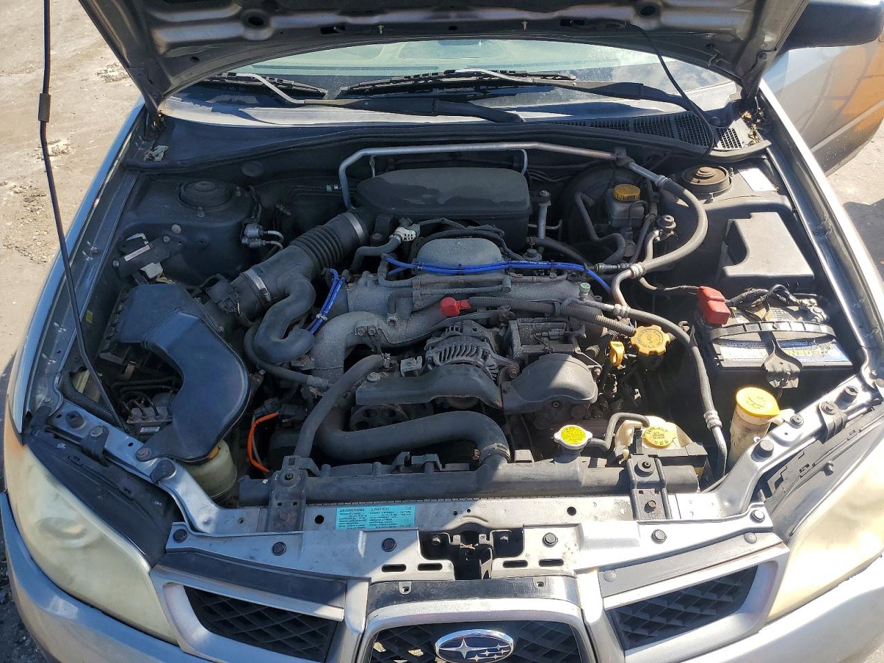 2007 Subaru Impreza 2.5i Gray vin: JF1GG61607H817521