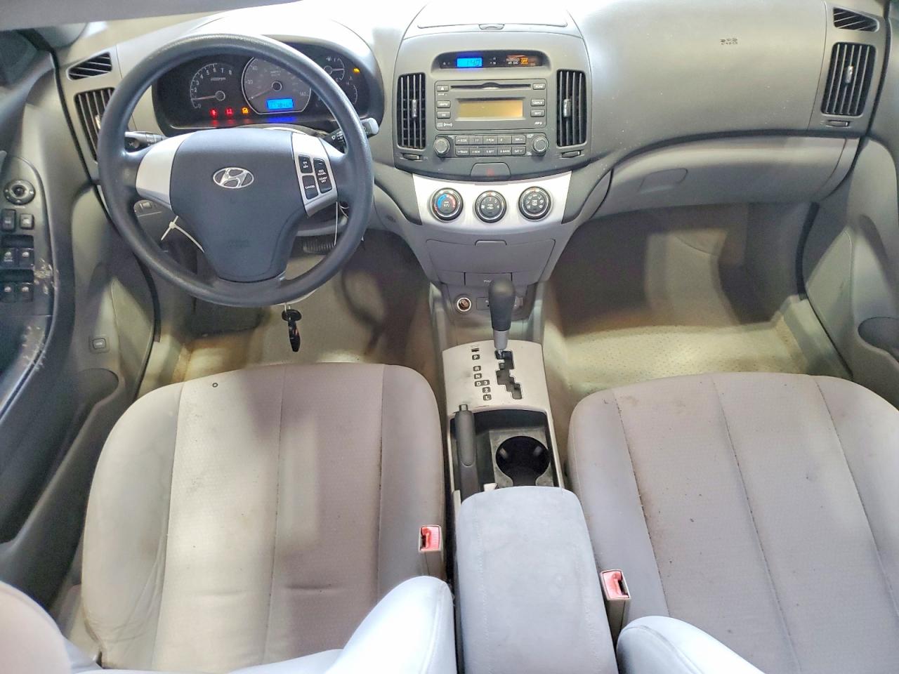 2008 Hyundai Elantra Gls Silver vin: KMHDU46D68U284757