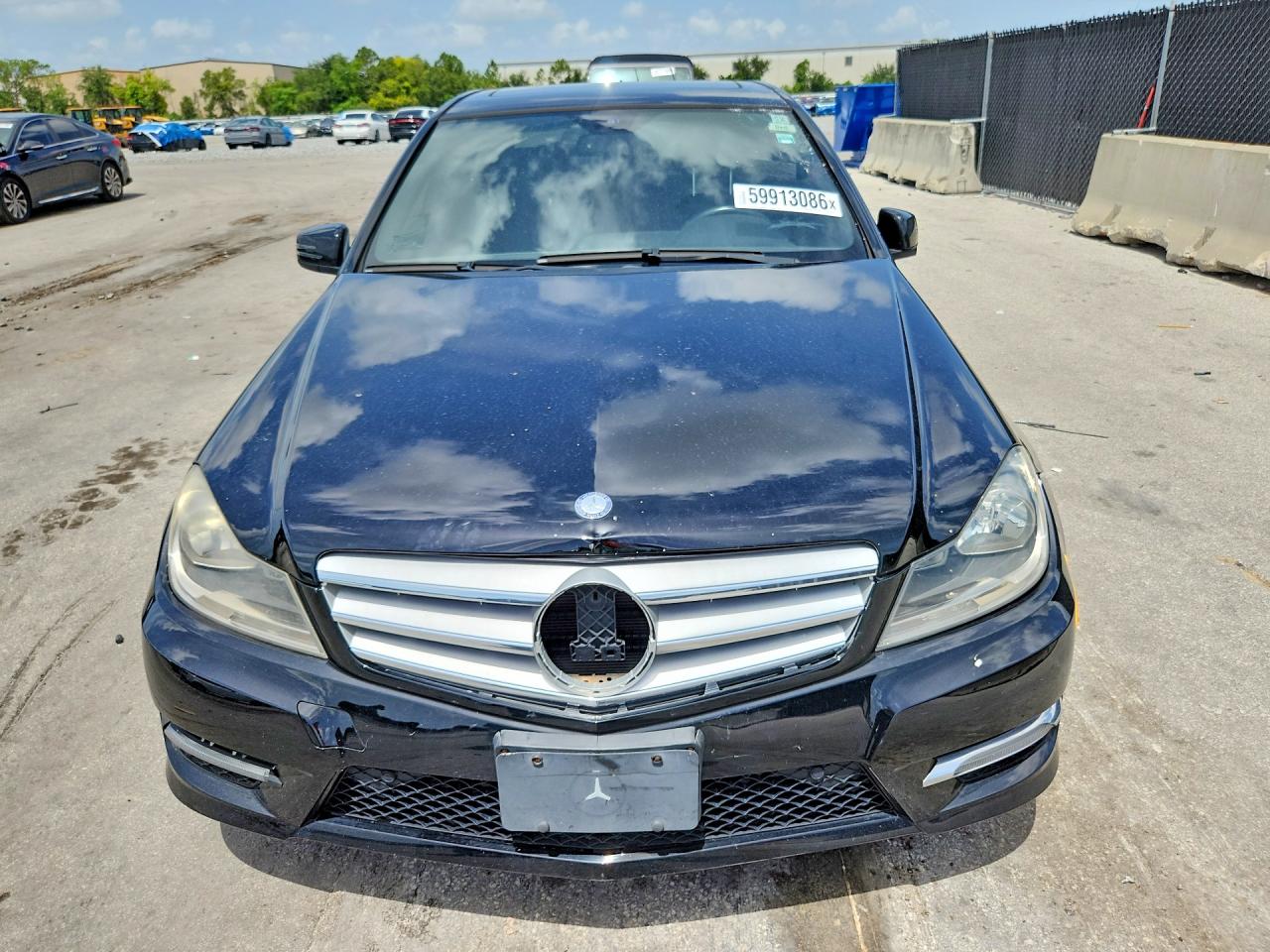 2012 Mercedes-benz C 250 Black vin: WDDGF4HB6CR224552