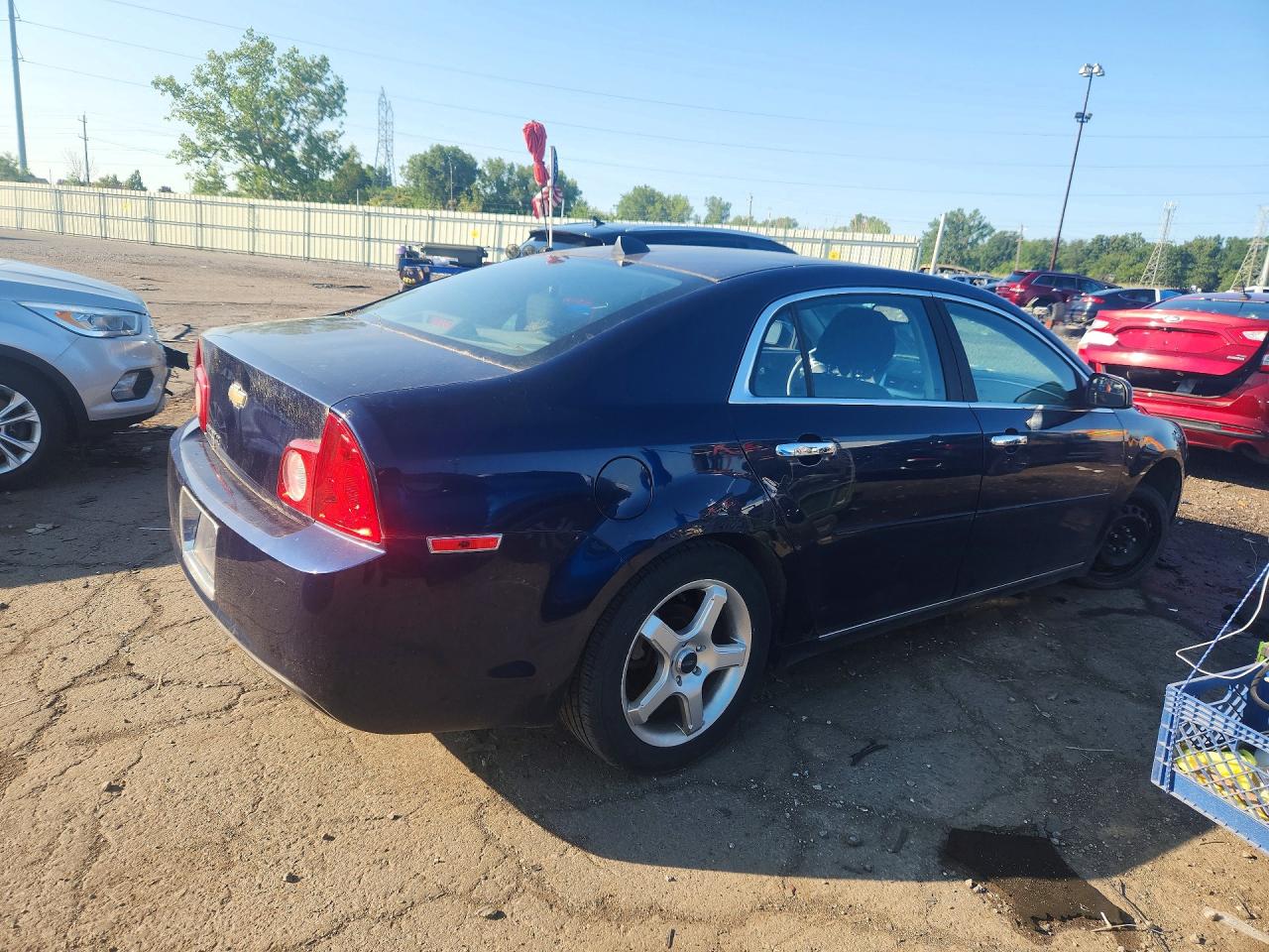 2012 Chevrolet Malibu 1lt Blue vin: 1G1ZC5E07CF231752