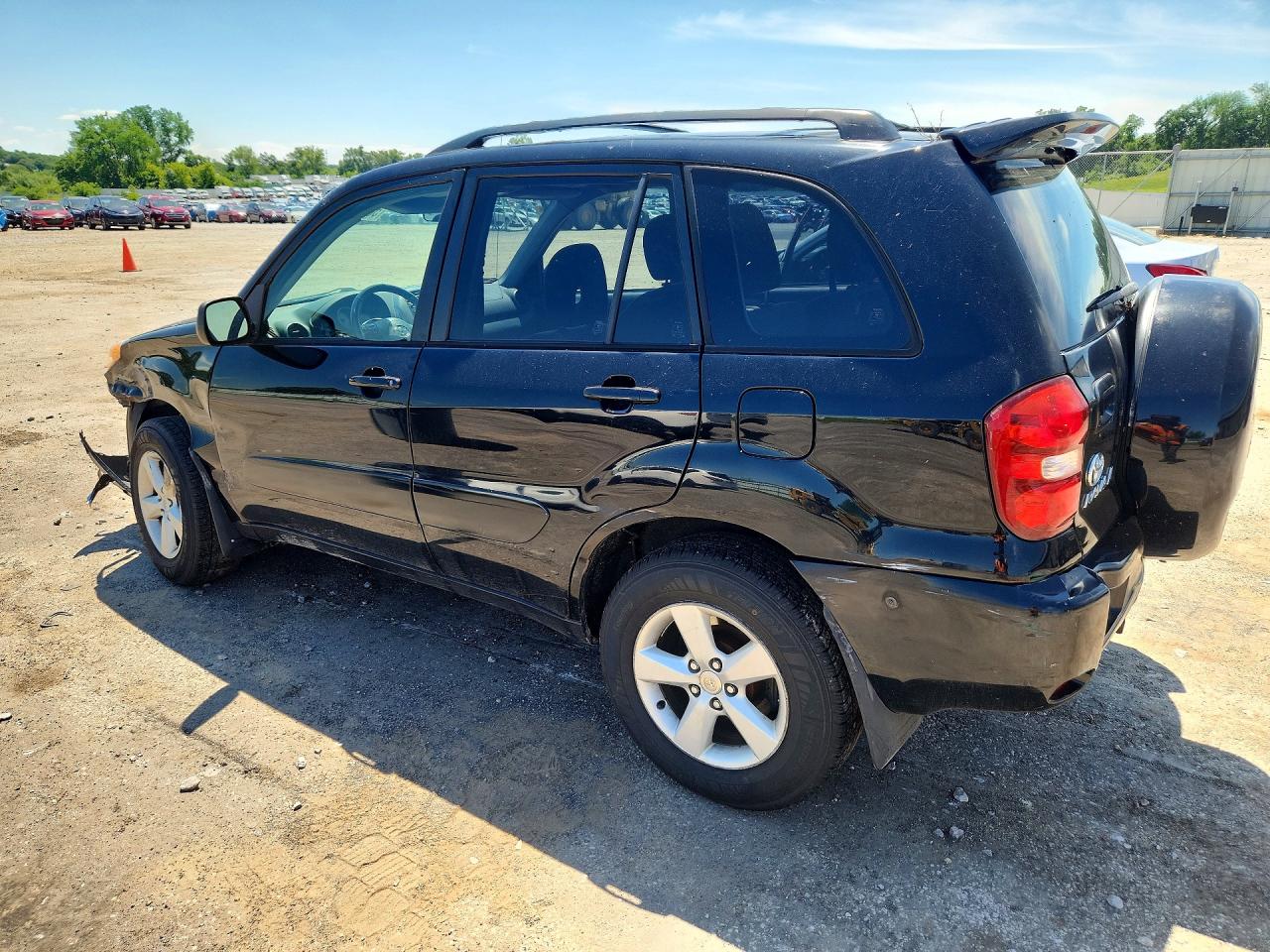 2004 Toyota Rav4 Base Black vin: JTEGD20V240010105