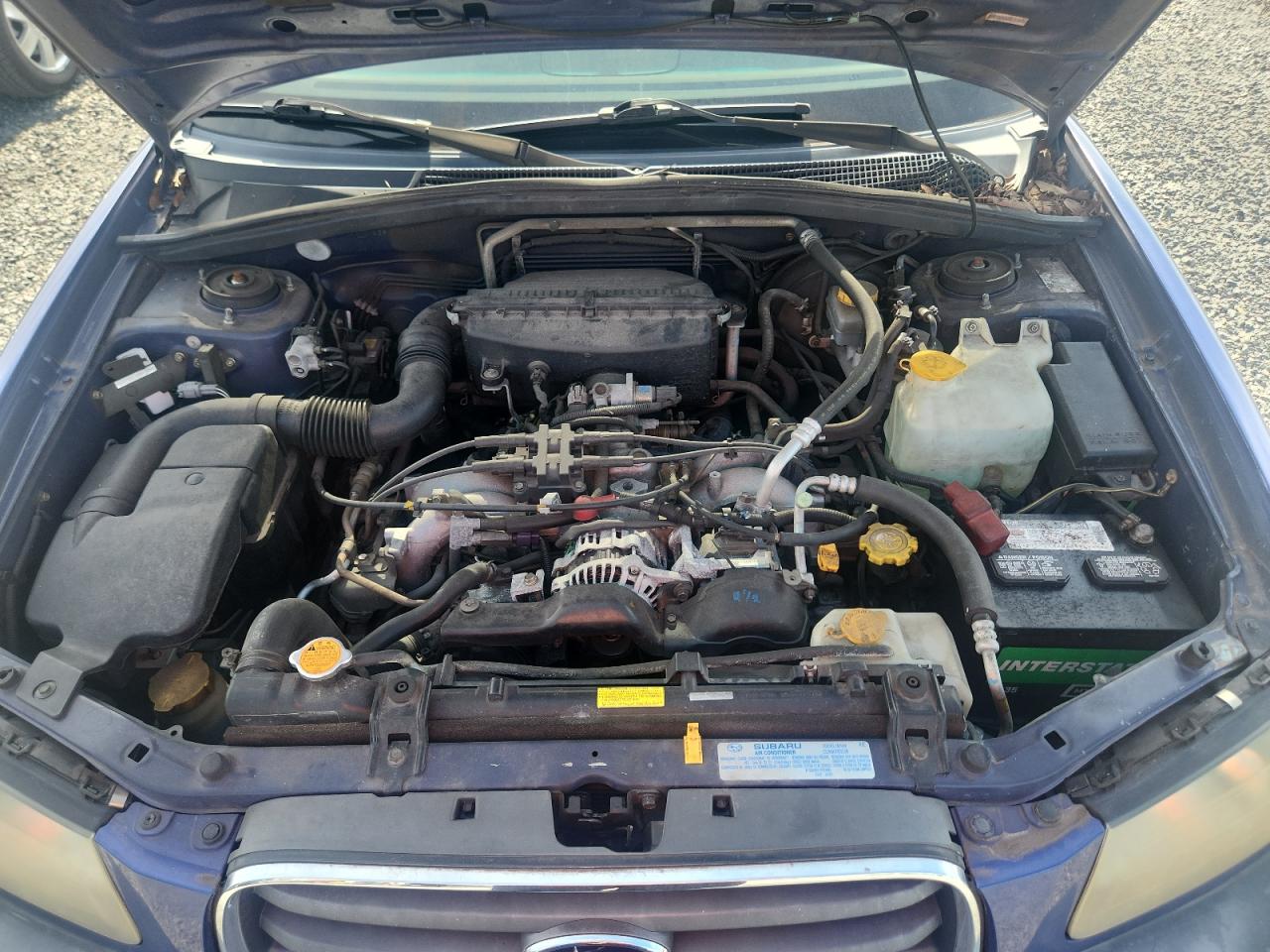 2003 Subaru Forester 2.5x Синий vin: JF1SG63663H701340