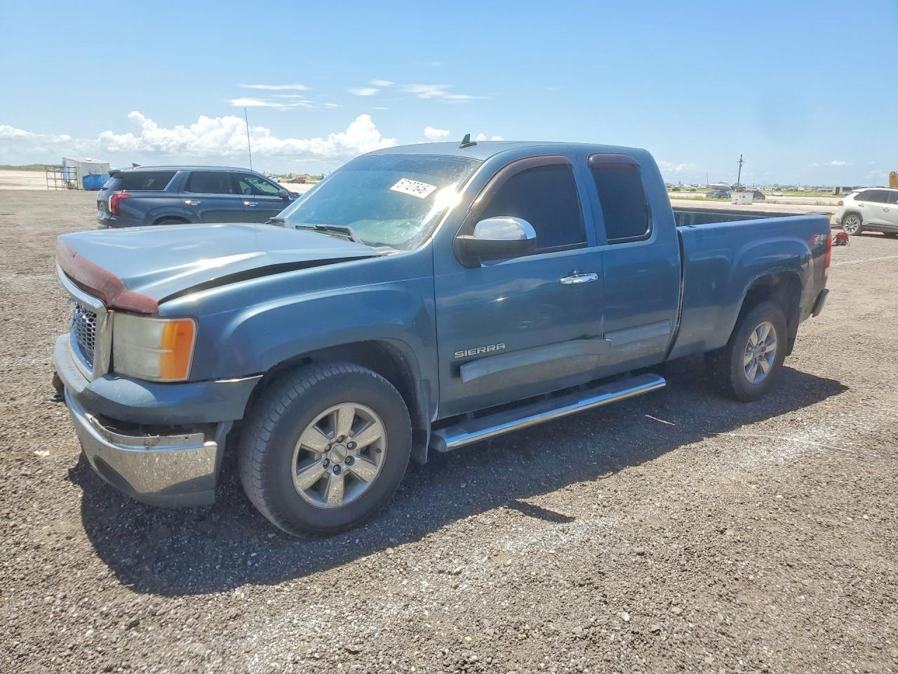 2011 Gmc Sierra K1500 Sle Blue vin: 1GTR2VE3XBZ405721
