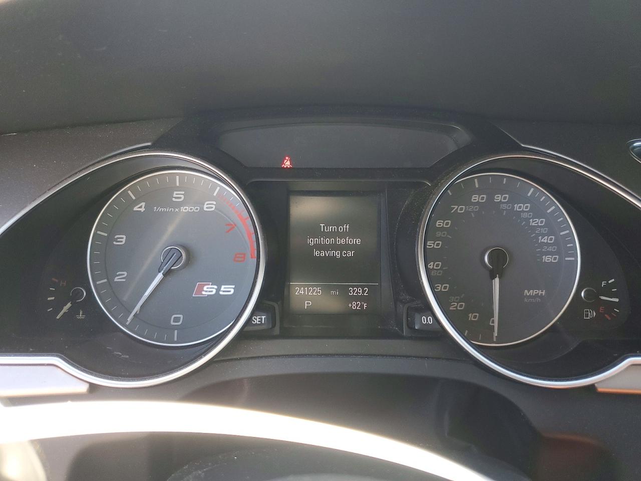 2013 Audi S5 Prestige Silver vin: WAUVGAFR1DA006481