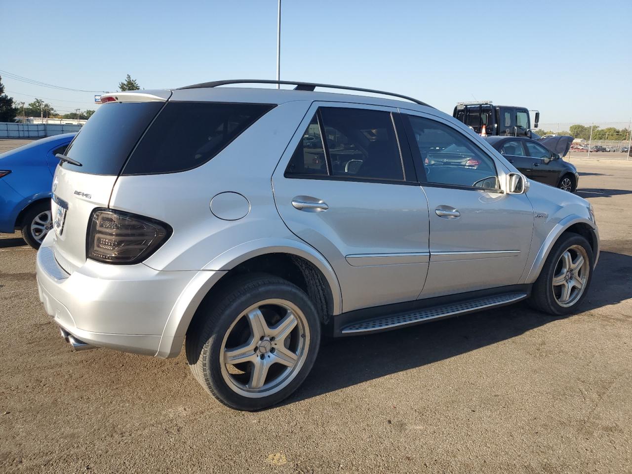 2007 Mercedes-benz Ml 63 Amg Silver vin: 4JGBB77E07A174373