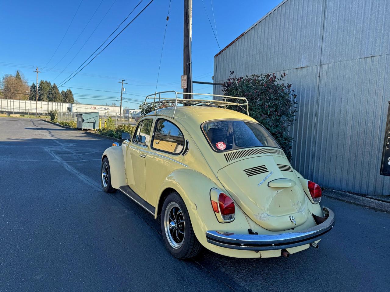 1971 Volkswagen Beetle Cream vin: 1113141332