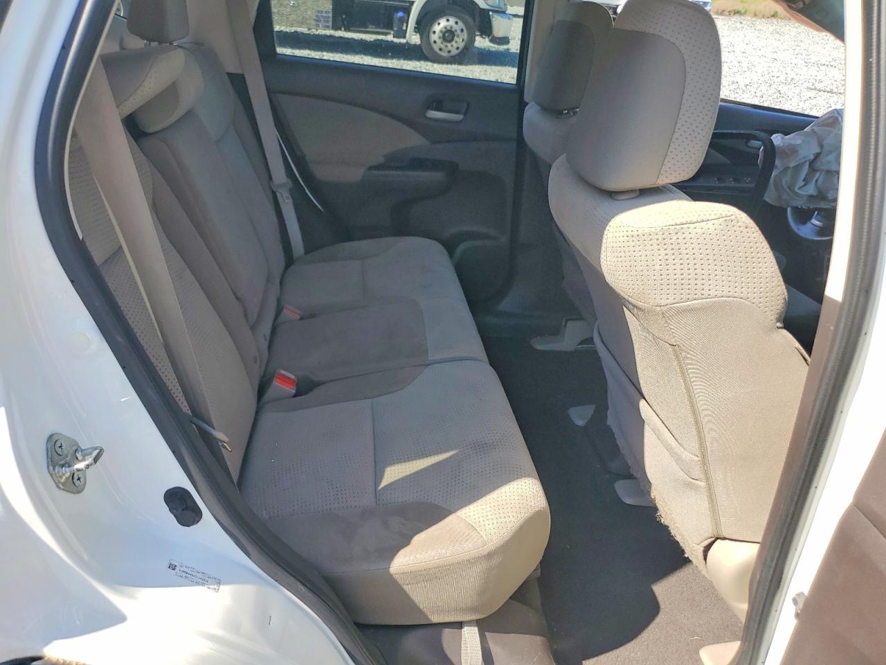 2012 Honda Cr-v Ex White vin: 5J6RM4H52CL042279