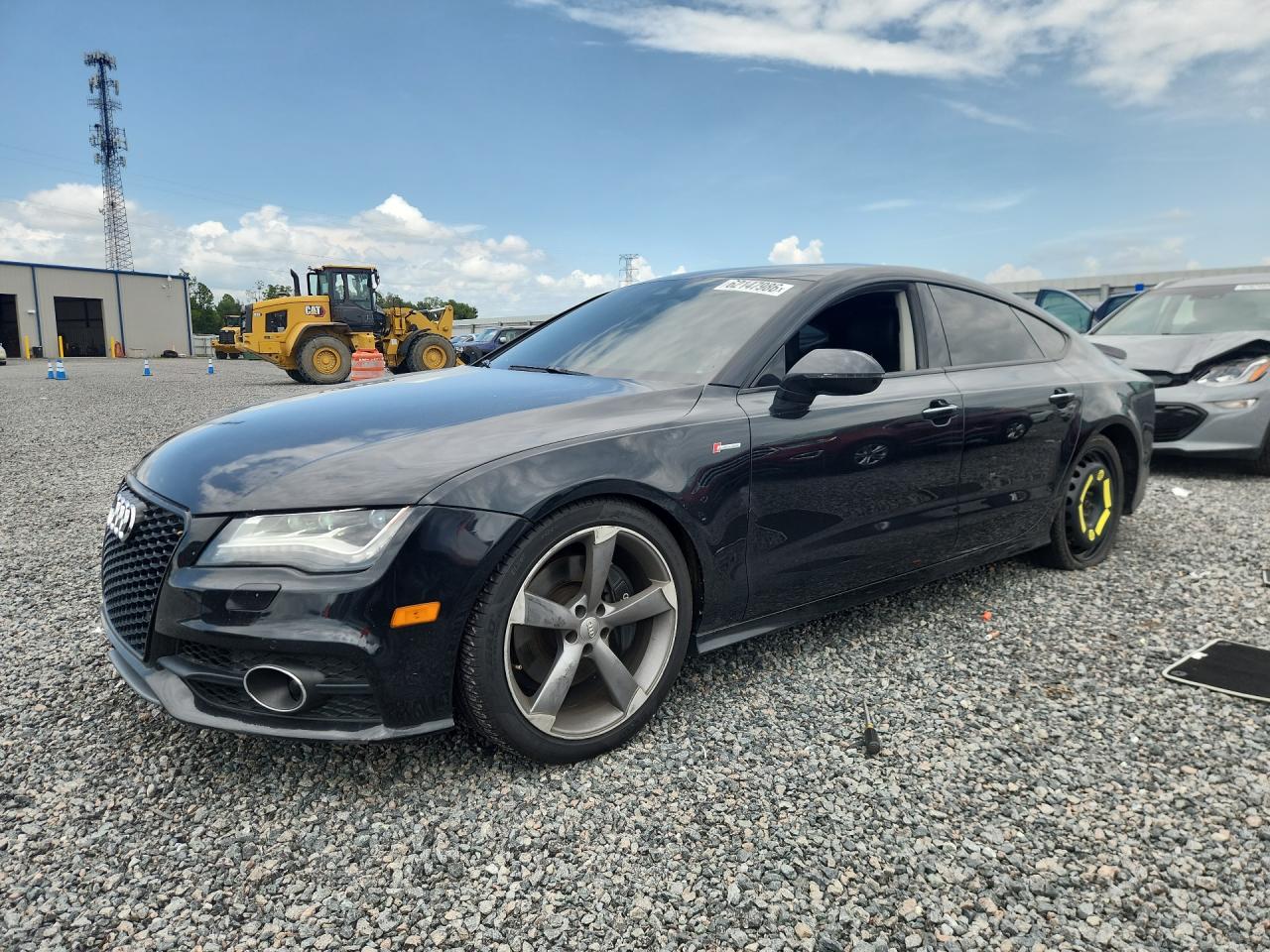 2012 Audi A7 Prestige Black vin: WAUSGAFC8CN001476