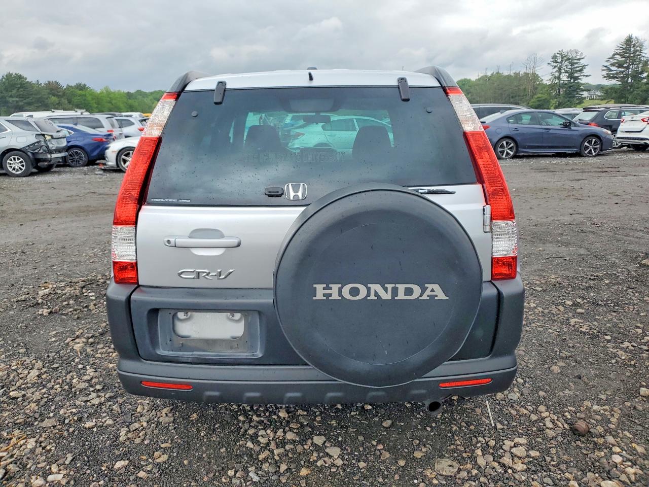 2005 Honda Cr-v Ex Серебряный vin: SHSRD78875U311165