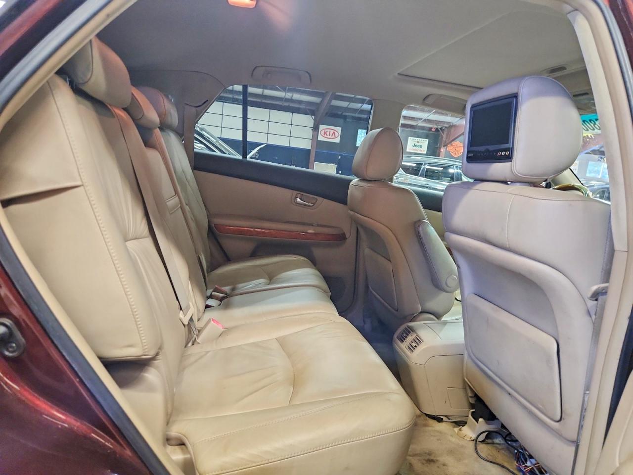 2008 Lexus Rx 400h Burgundy vin: JTJHW31U582850160