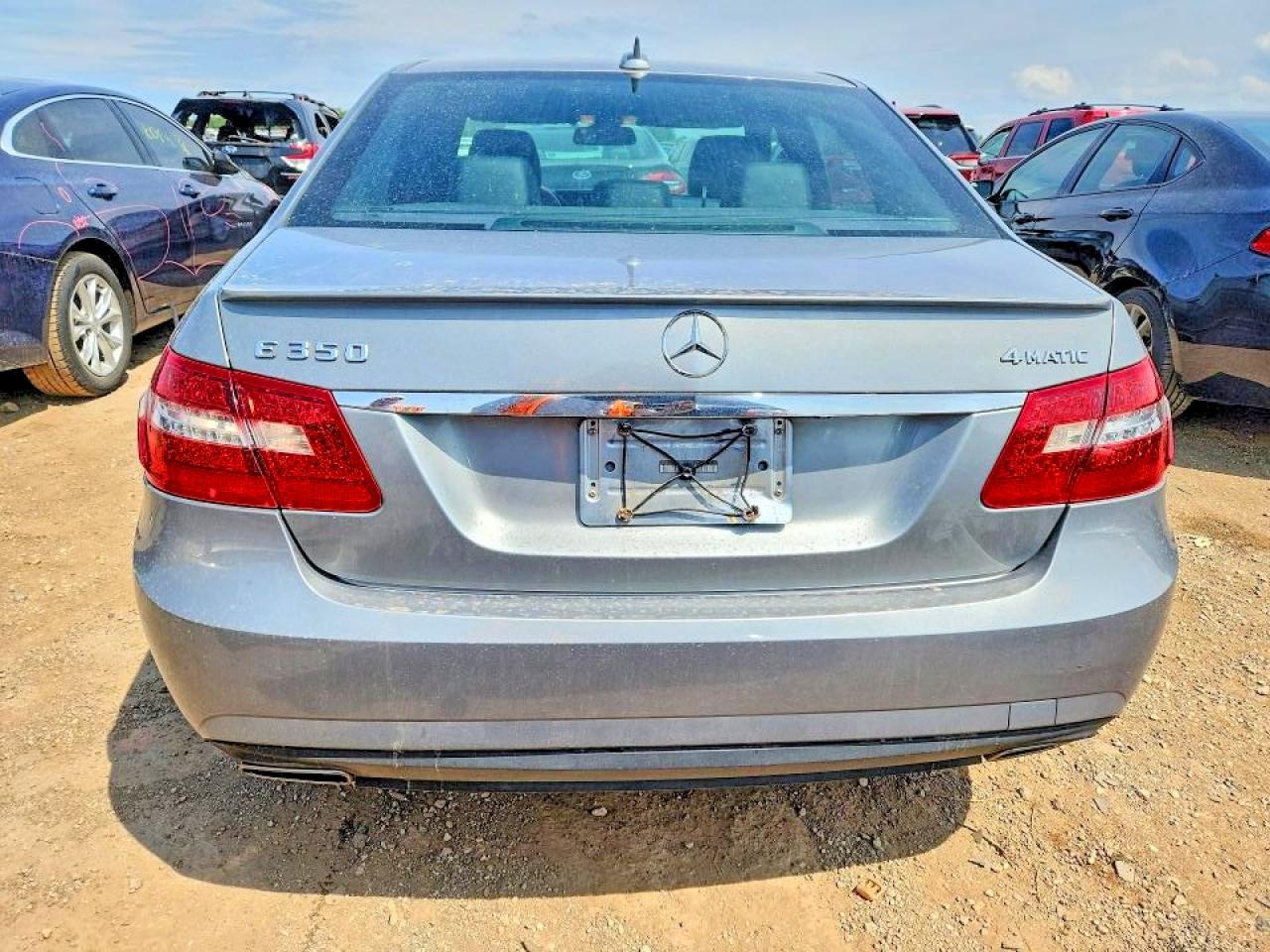2013 Mercedes-benz E 350 4matic Silver vin: WDDHF8JB1DA748312