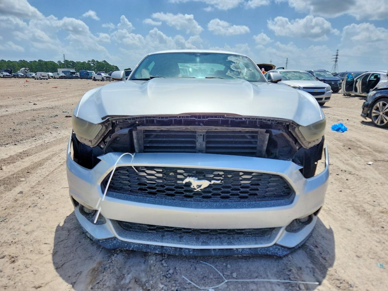 2015 Ford Mustang Silver vin: 1FA6P8TH8F5301249