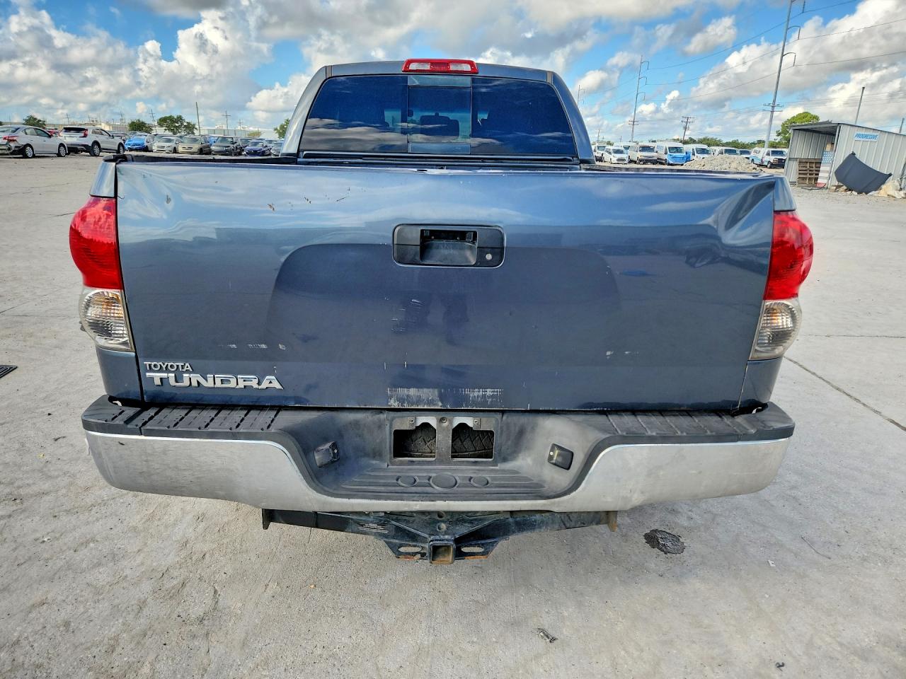 2007 Toyota Tundra Sr5 Gray vin: 5TFRU54147X004744