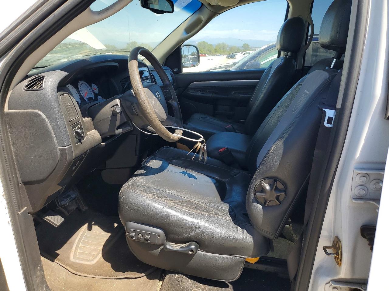 2005 Dodge Ram 1500 St White vin: 1D7HA18N25S174191
