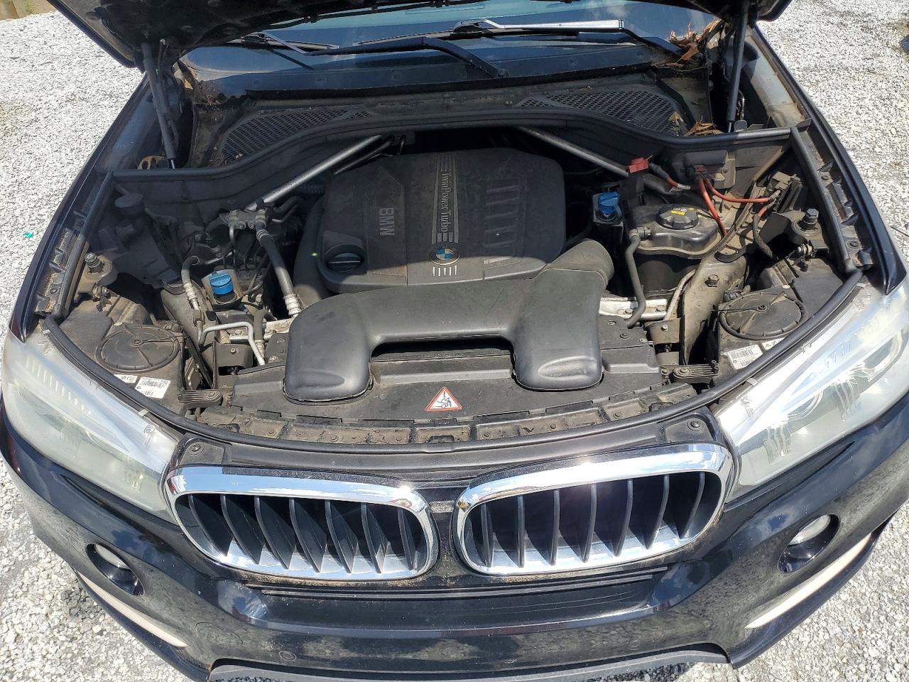 2014 Bmw X5 Xdrive35d Черный vin: 5UXKS4C56E0J96663