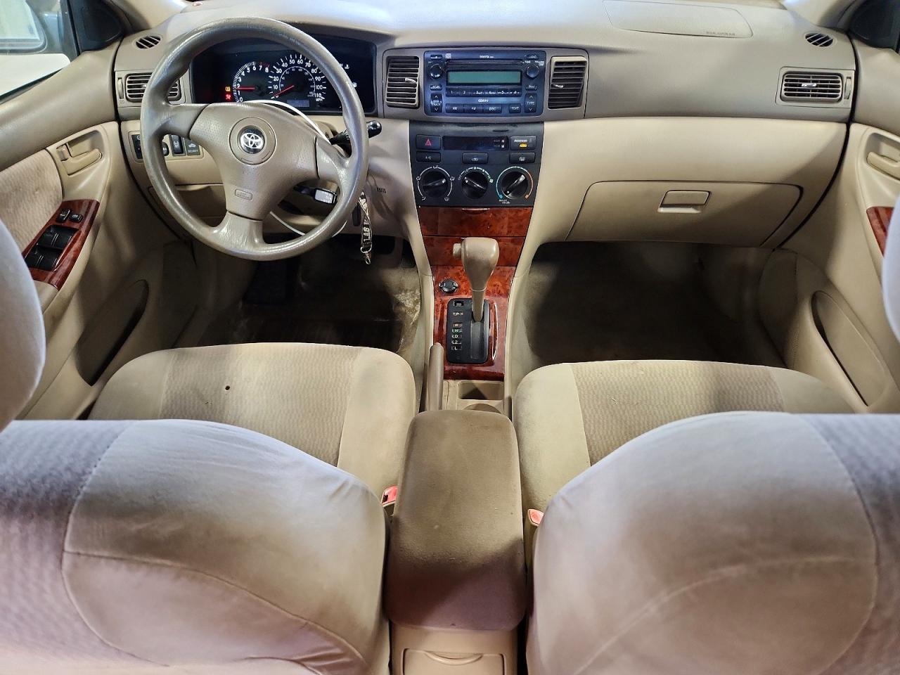 2008 Toyota Corolla Le Gray vin: 1NXBR32E68Z943860