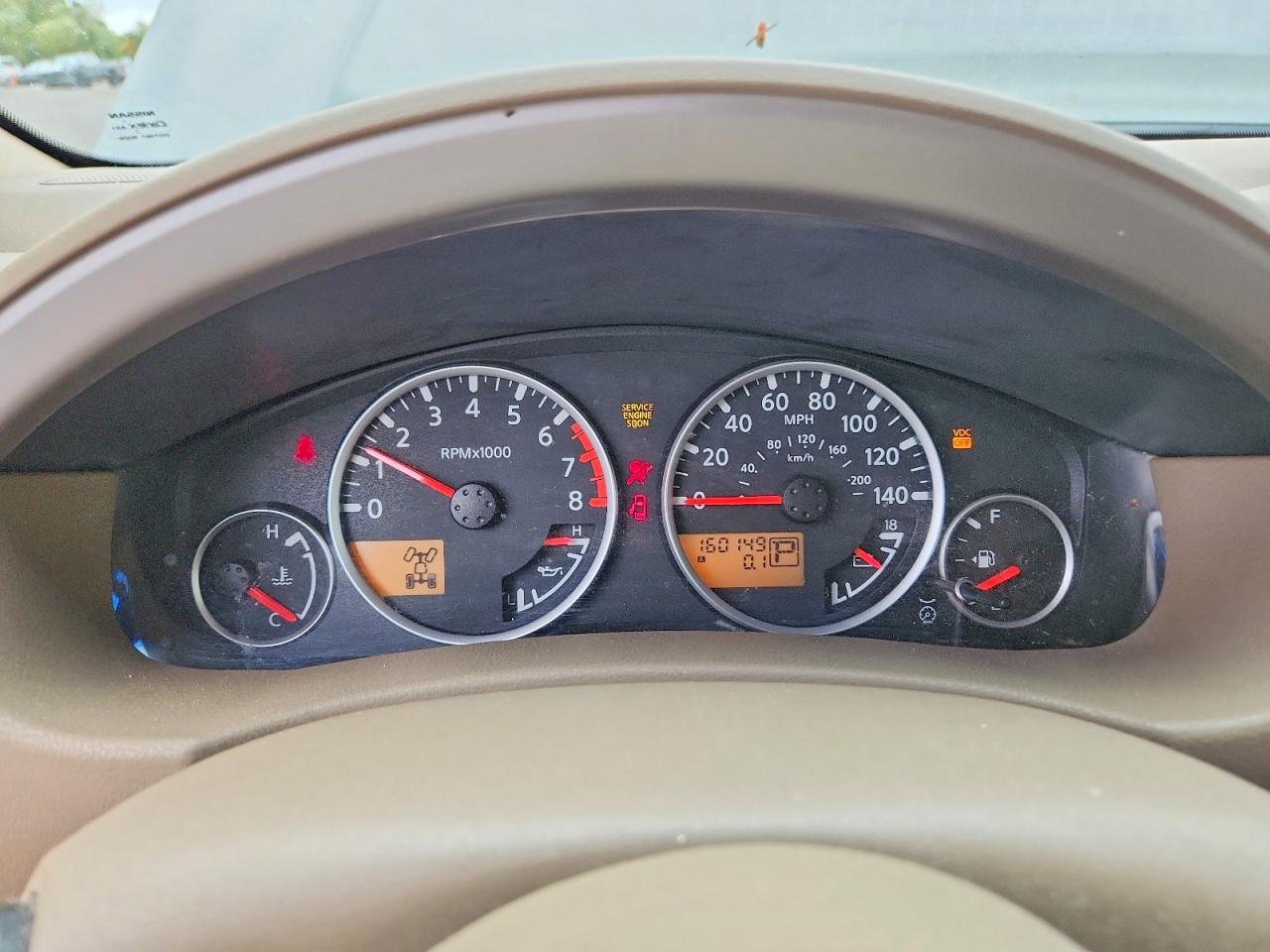 2005 Nissan Pathfinder Xe Gray vin: 5N1AR18W55C734045