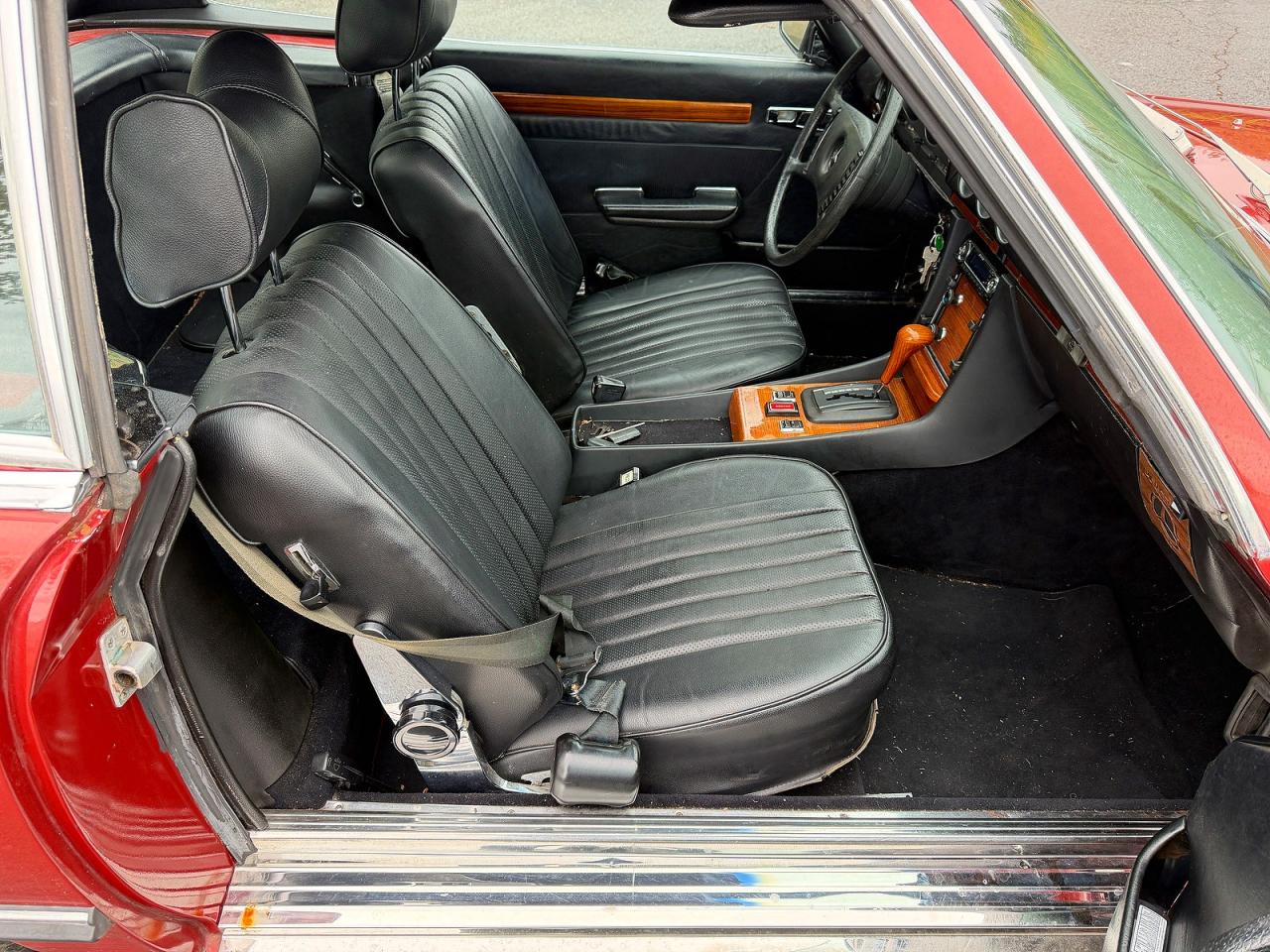 1972 Mercedes-benz 350sl Red vin: 10704412003010