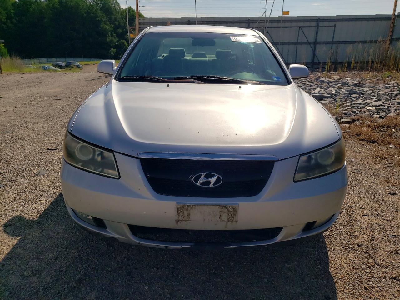 2007 Hyundai Sonata Se Silver vin: 5NPEU46FX7H206338