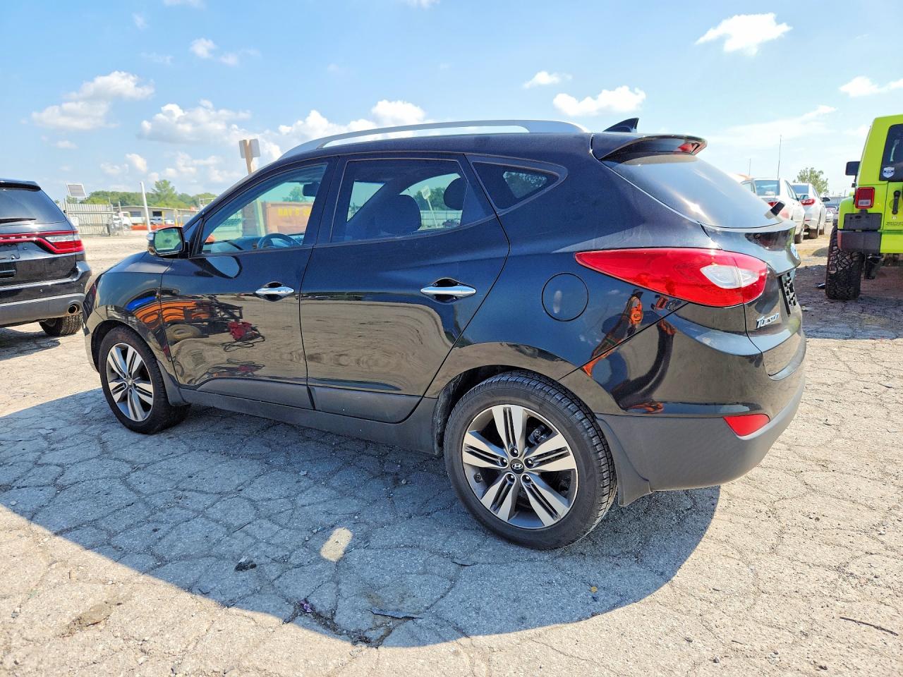2014 Hyundai Tucson Limited Black vin: KM8JU3AG8EU894864