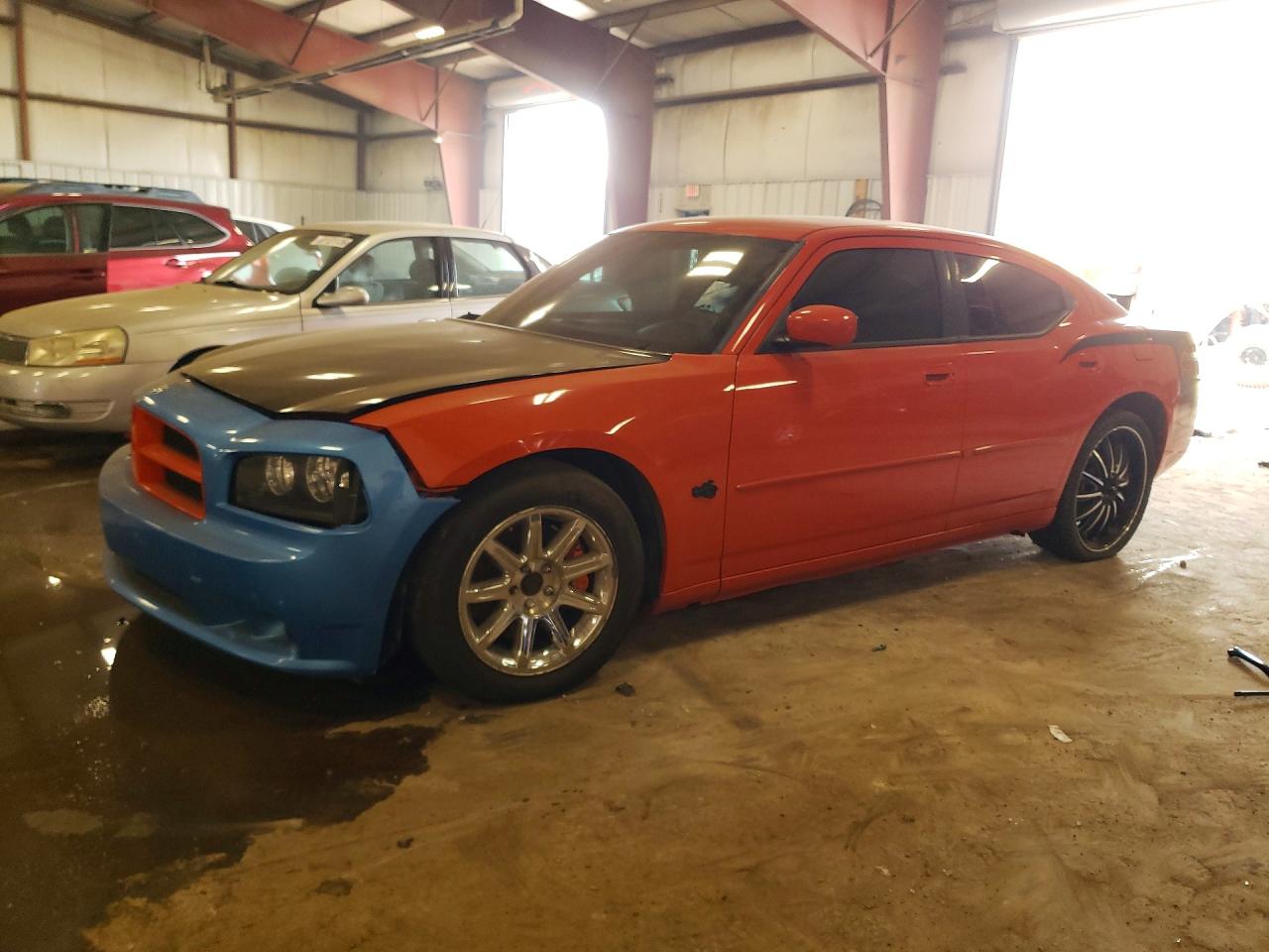 2009 Dodge Charger Srt-8 Orange vin: 2B3KA73W89H566027