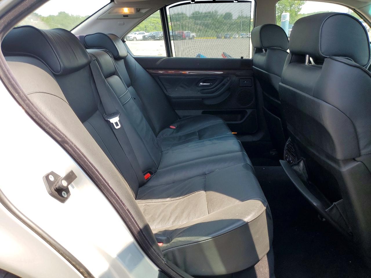 2001 Bmw 740 I Automatic Silver vin: WBAGG834X1DN86401