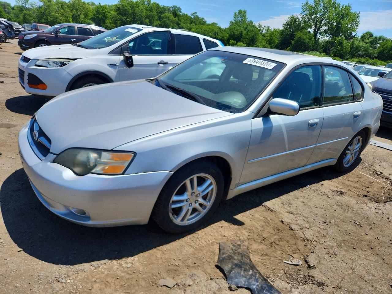 2005 Subaru Legacy 2.5i Limited Silver vin: 4S3BL626X57229627