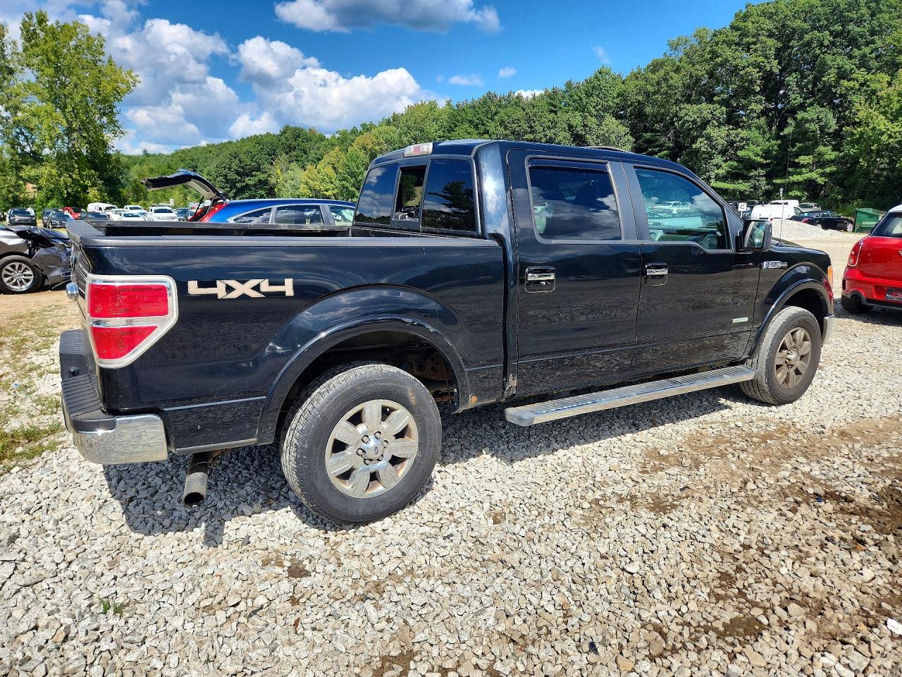 2011 Ford F150 Supercrew Black vin: 1FTFW1ET1BFC42586