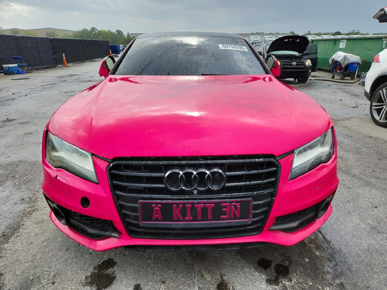 2013 Audi A7 Prestige Розовый vin: WAU3GAFC3DN075331