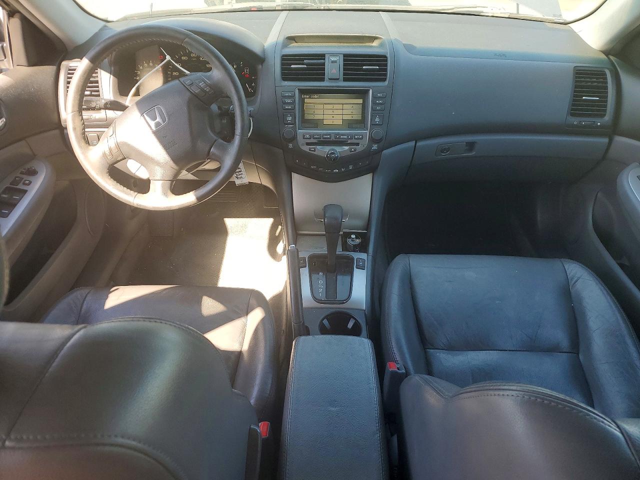 2007 Honda Accord Ex Gray vin: 1HGCM668X7A081113