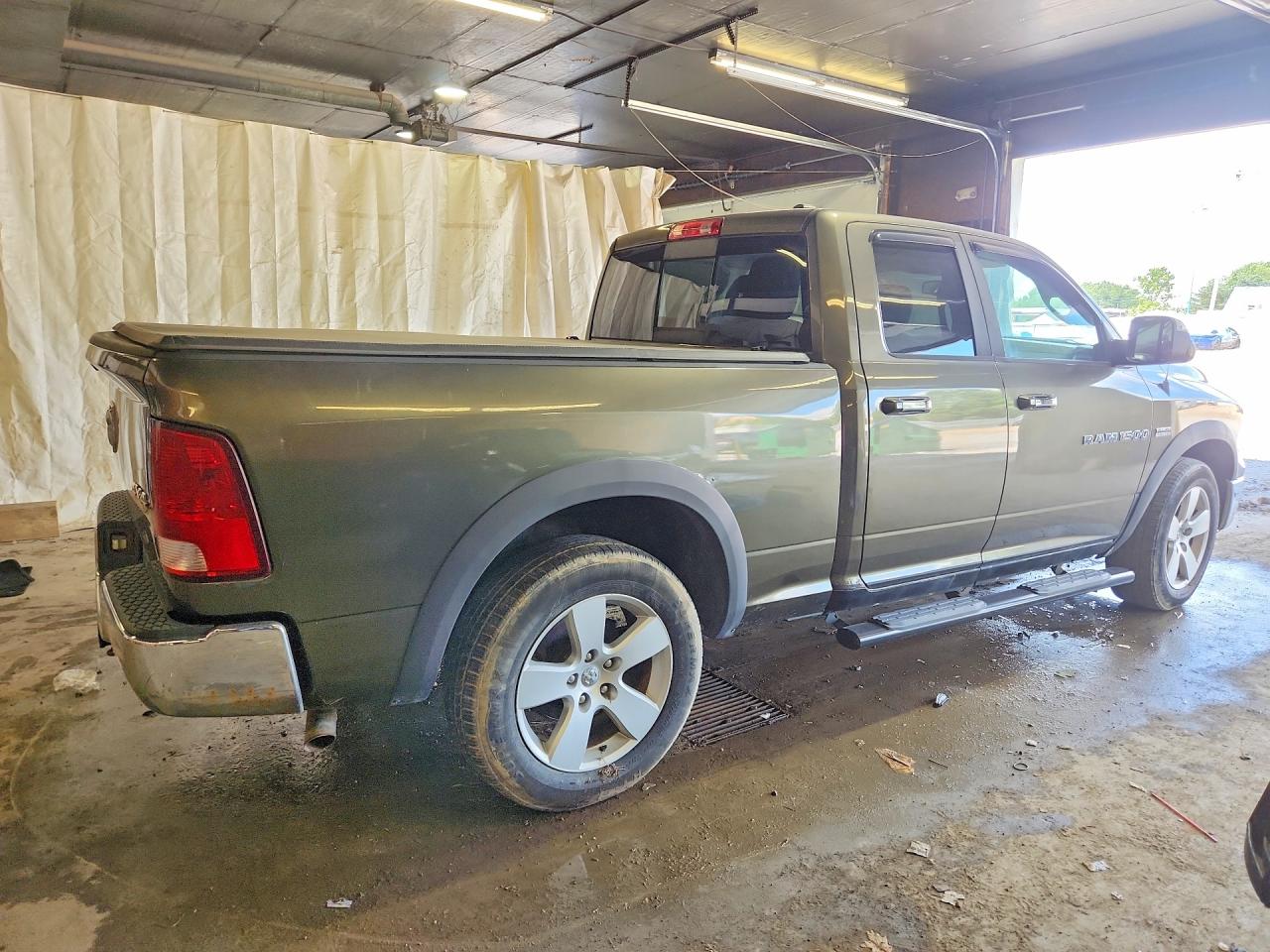 2012 Dodge Ram 1500 Slt Green vin: 1C6RD7GT0CS309830