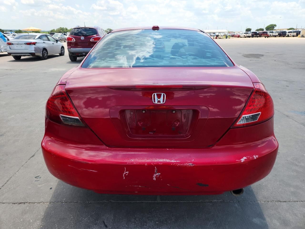 2006 Honda Accord Ex Red vin: 1HGCM72646A024429