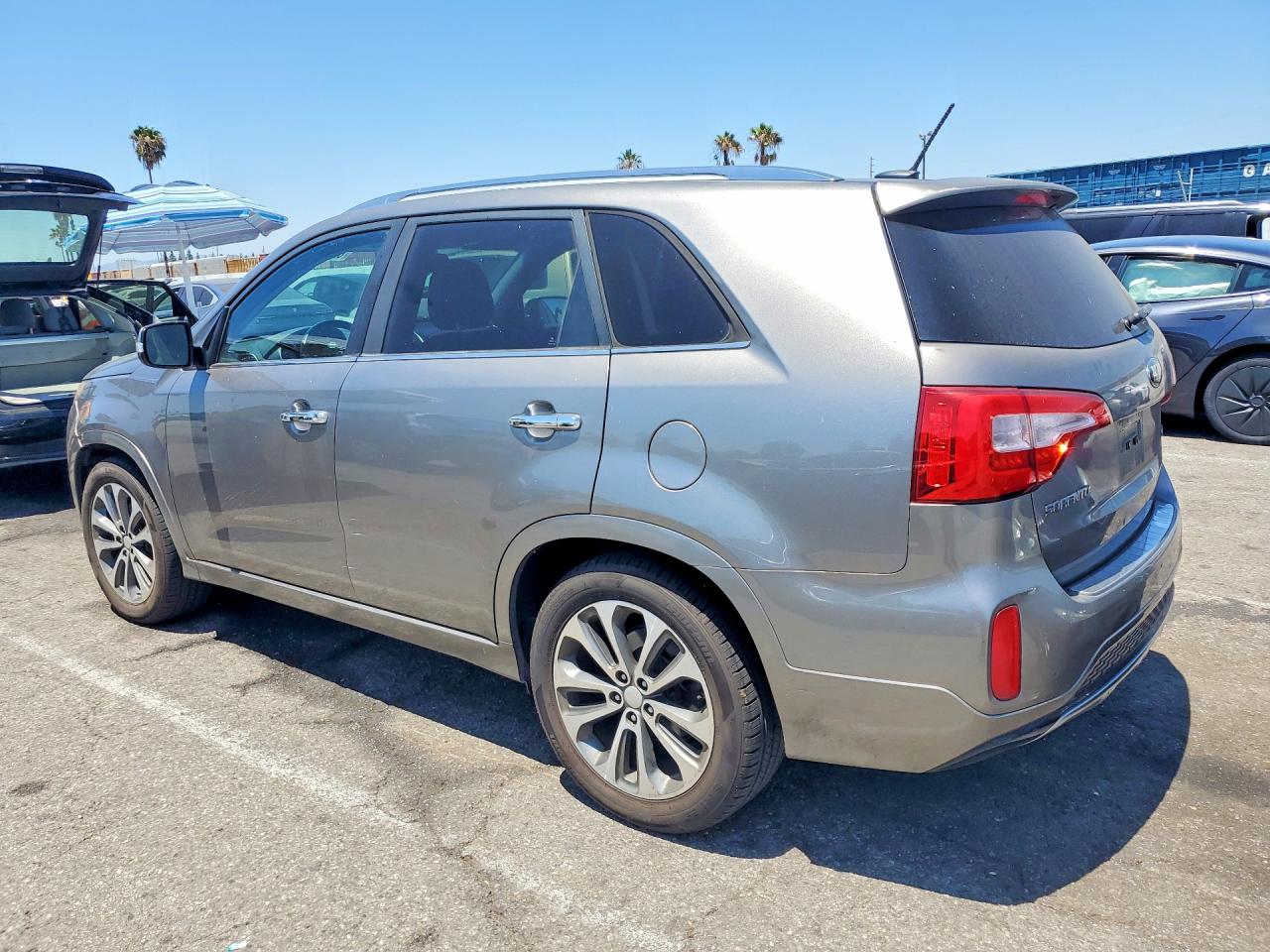 2015 Kia Sorento Sx Gray vin: 5XYKW4A77FG654054
