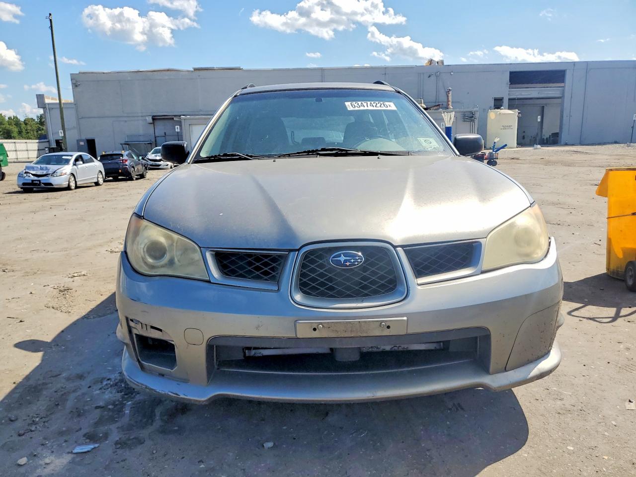 2007 Subaru Impreza 2.5i Gray vin: JF1GG61607H817521