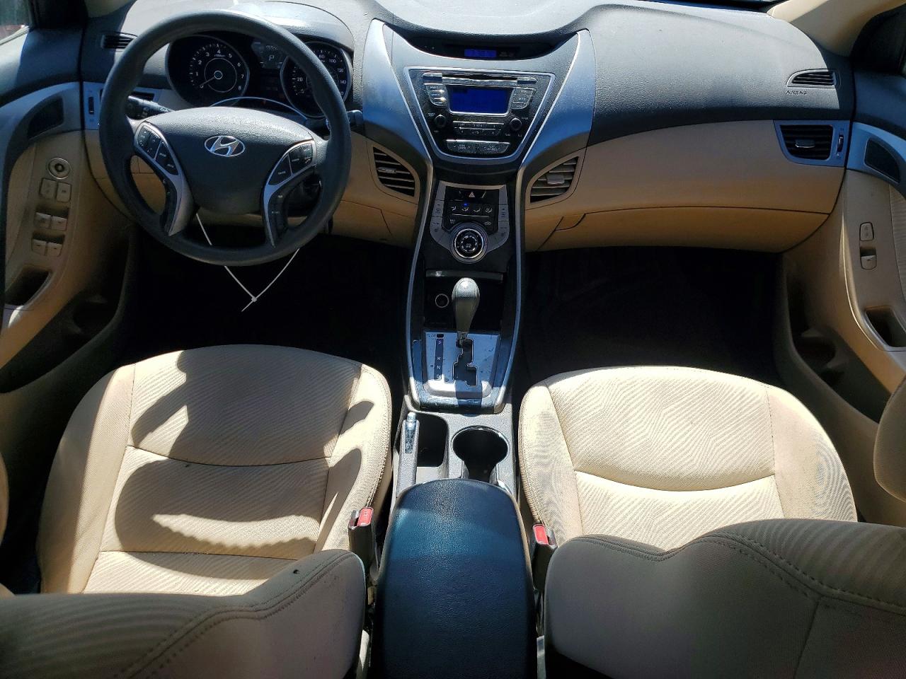 2013 Hyundai Elantra Gls Blue vin: 5NPDH4AE4DH303853