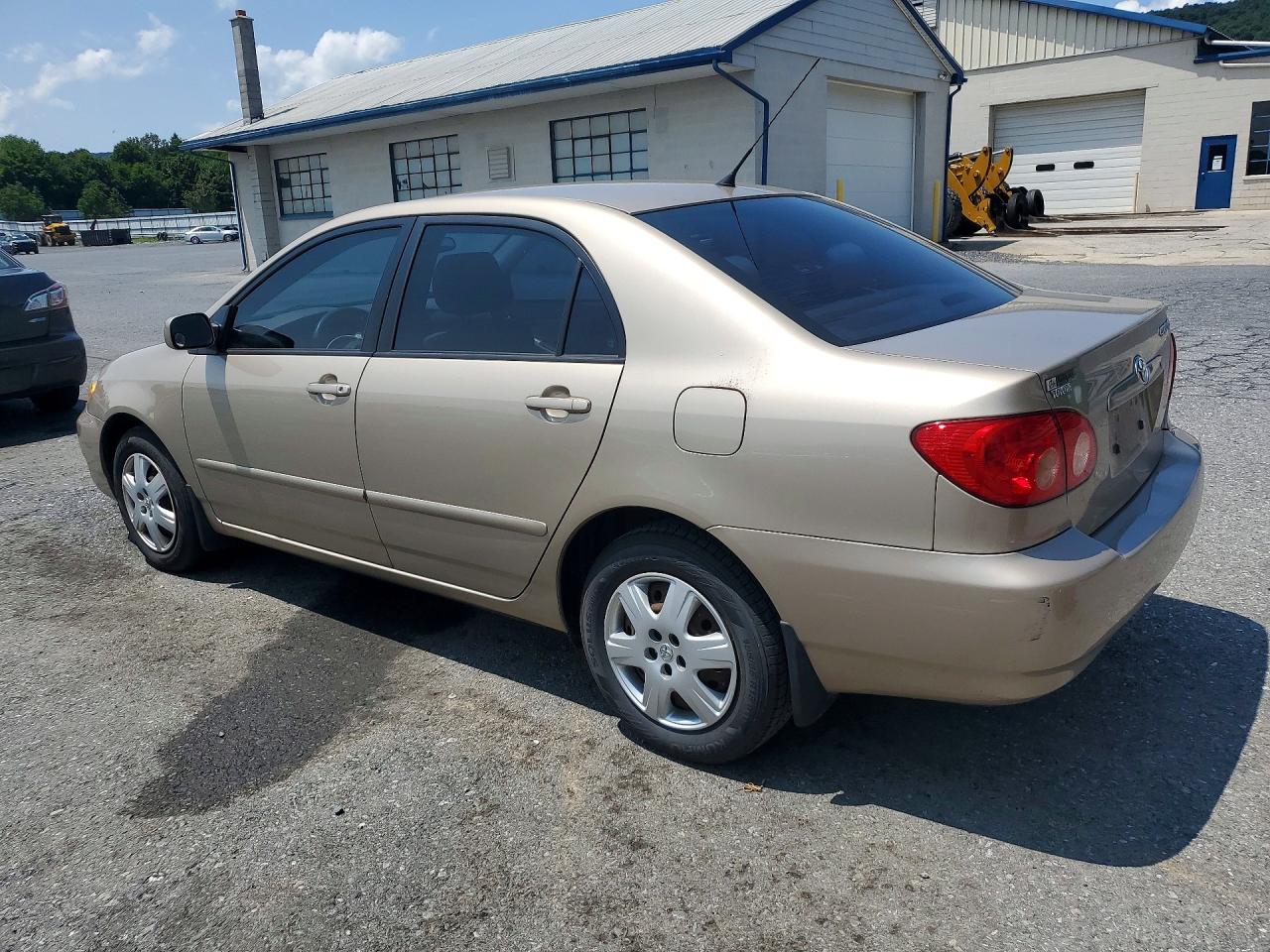 2006 Toyota Corolla Le Gold vin: 2T1BR32E76C650953