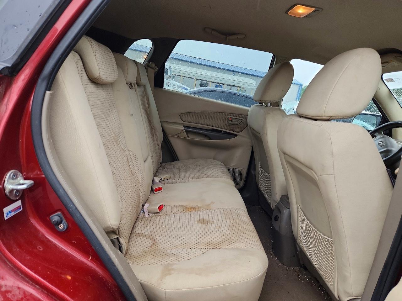 2009 Hyundai Tucson Gls Burgundy vin: KM8JM12B89U038929