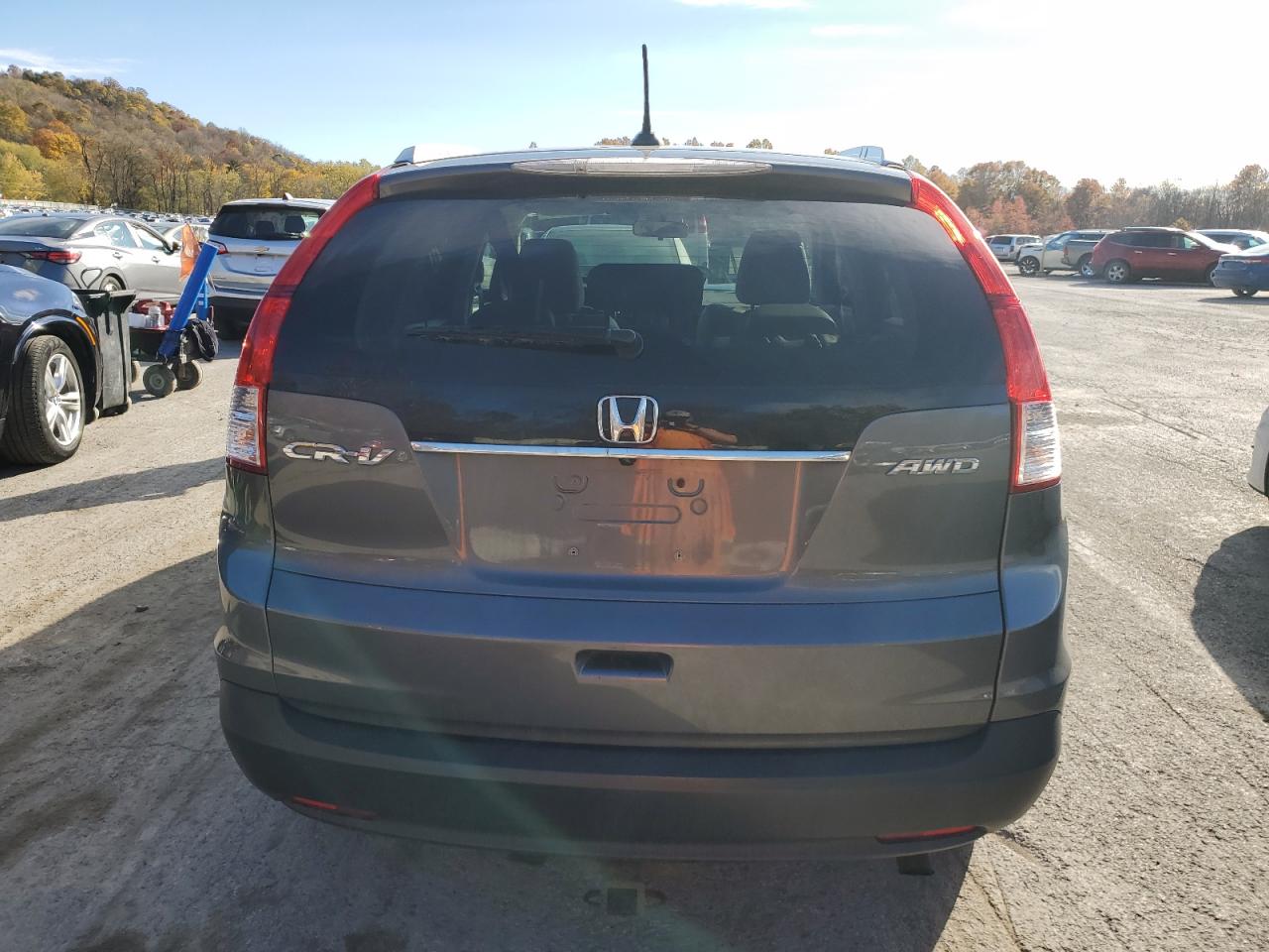 2012 Honda Cr-v Exl Gray vin: 2HKRM4H72CH629030