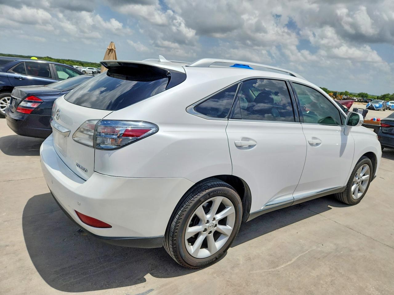 2011 Lexus Rx 350 White vin: 2T2ZK1BA2BC045491