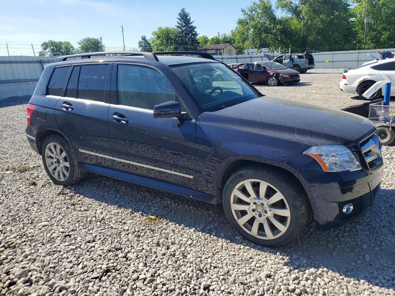 2010 Mercedes-benz Glk 350 4matic Blue vin: WDCGG8HB1AF396141