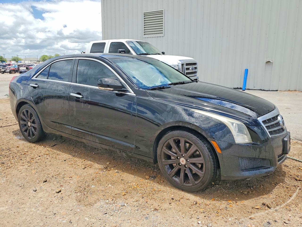 2013 Cadillac Ats Luxury Black vin: 1G6AH5RX0D0139628