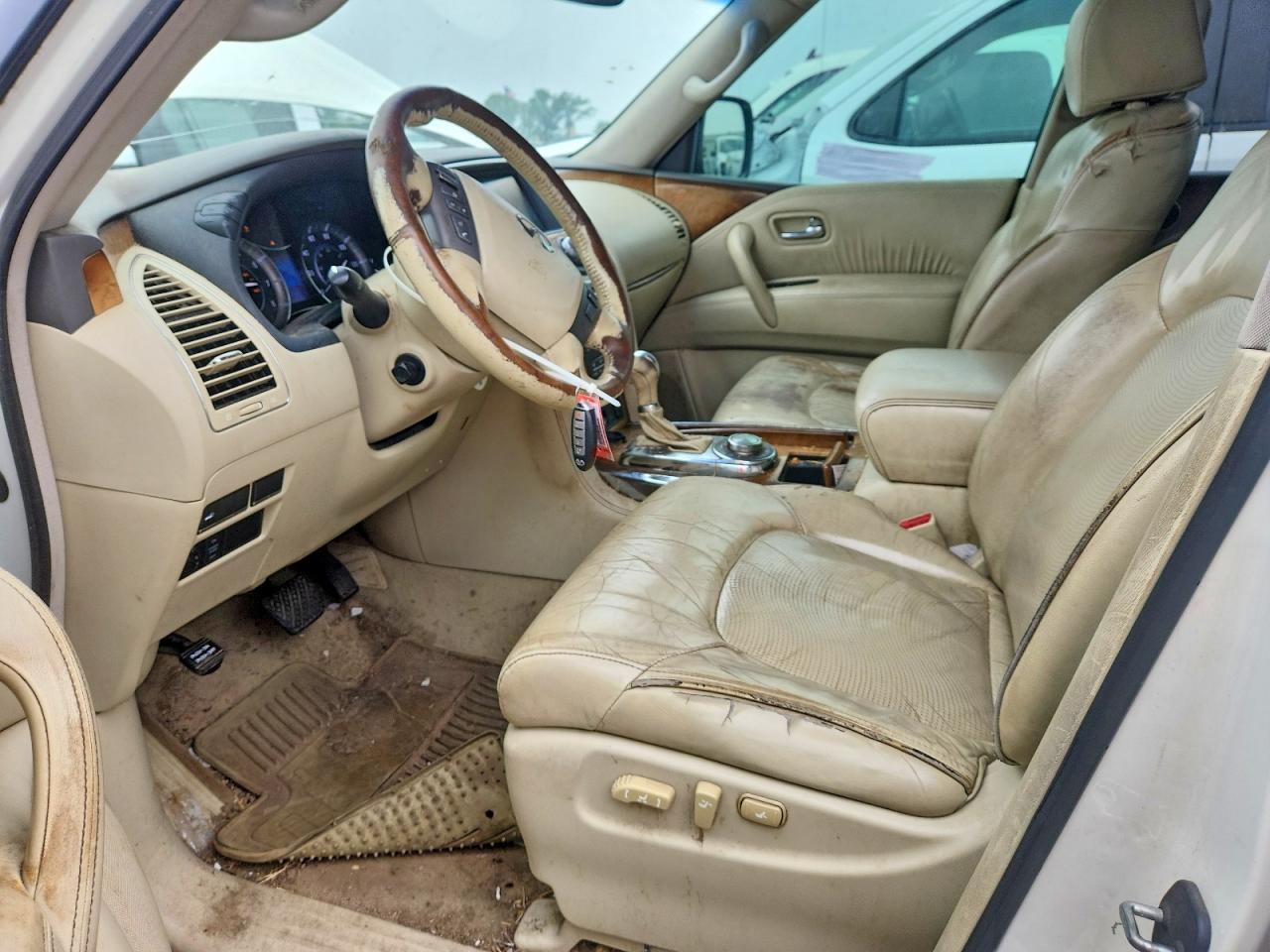 2014 Infiniti Qx80 Base Белый vin: JN8AZ2NE3E9062638