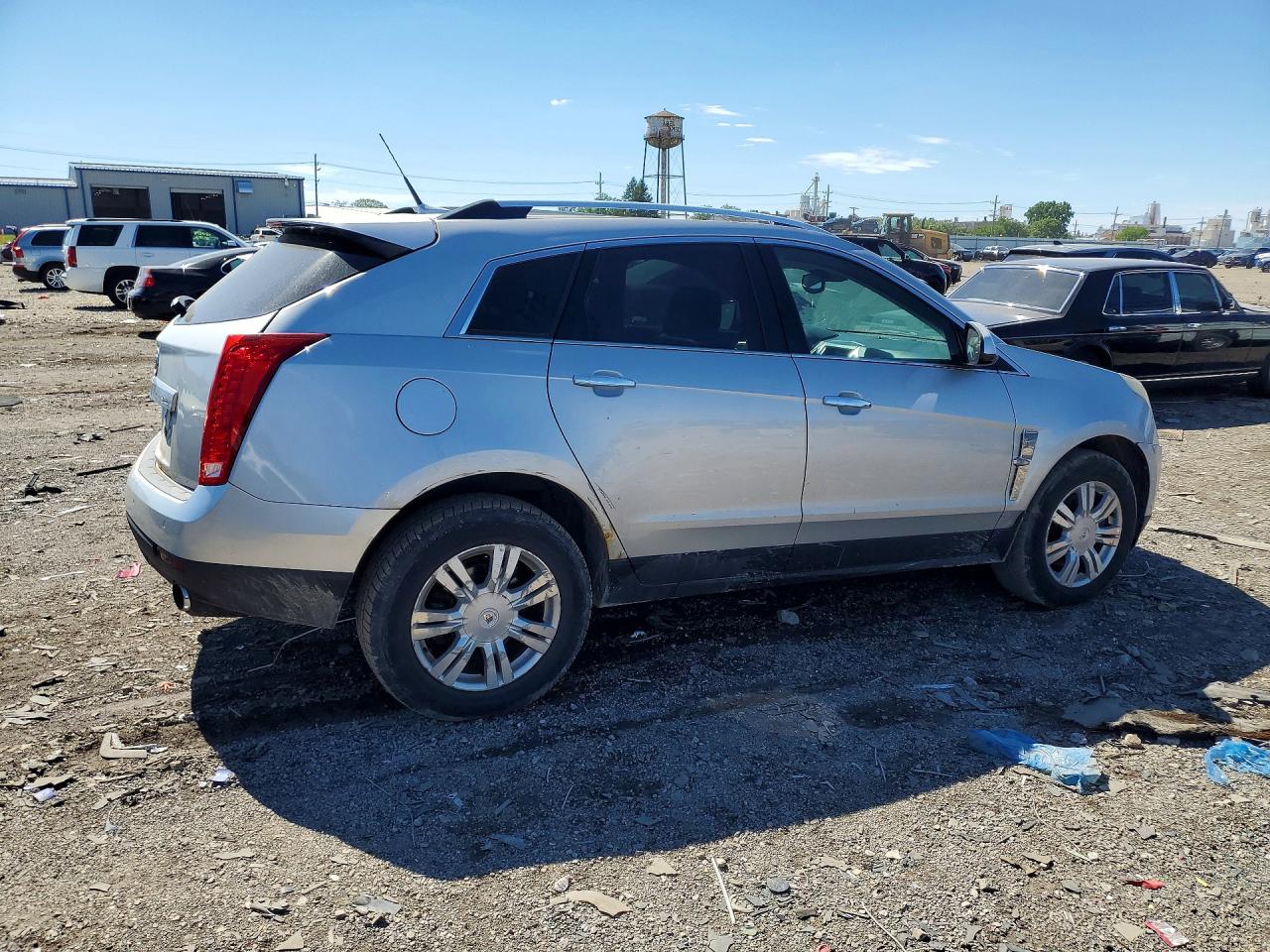 2010 Cadillac Srx Luxury Collection Silver vin: 3GYFNAEYXAS563626