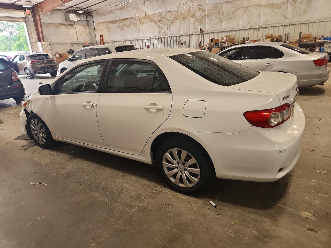 2012 Toyota Corolla Le Белый vin: 5YFBU4EE6CP021342