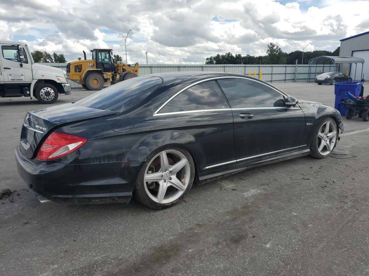 2009 Mercedes-benz Cl 63 Amg Black vin: WDDEJ77X69A021110
