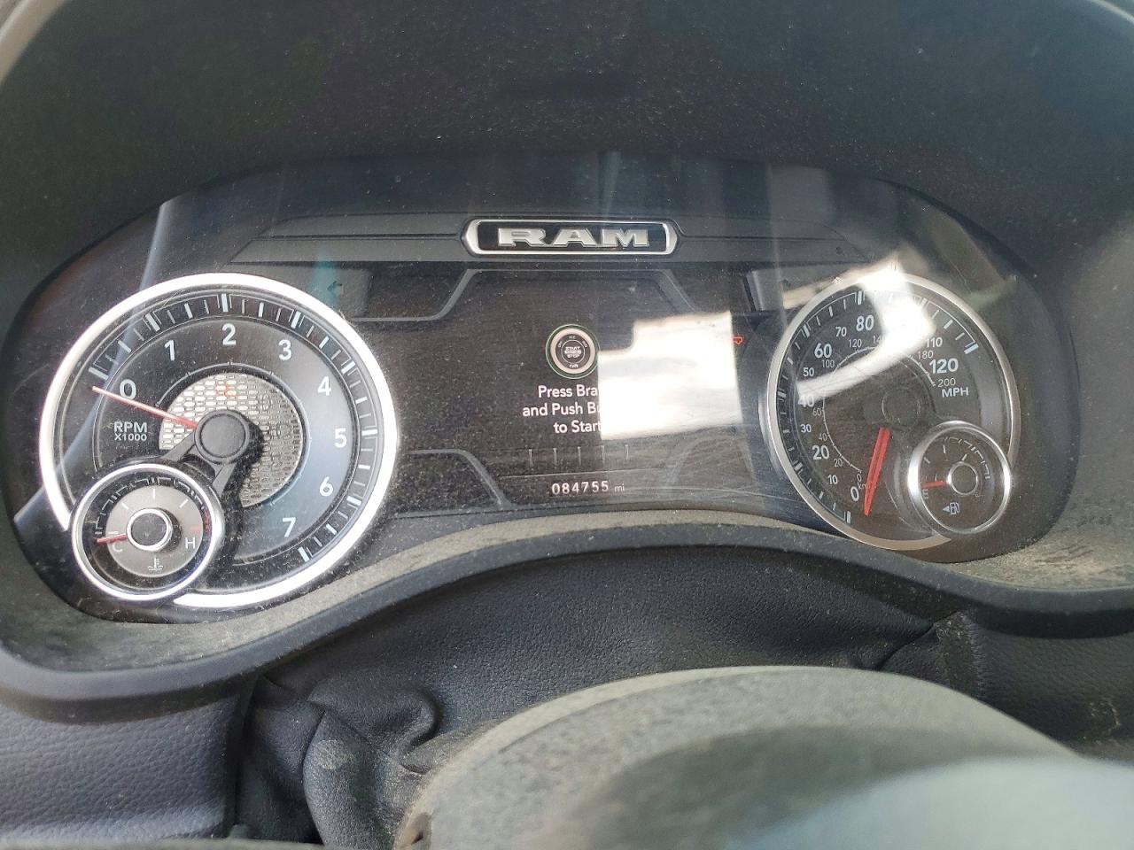 2020 Ram 1500 Big Horn Серый vin: 1C6SRFFT3LN125964