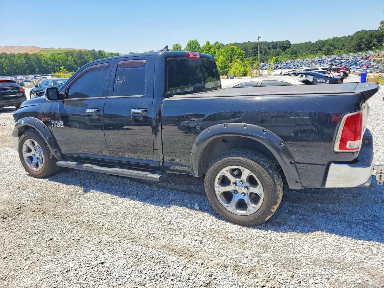 2014 Ram 1500 Laramie Black vin: 1C6RR7JM8ES476863