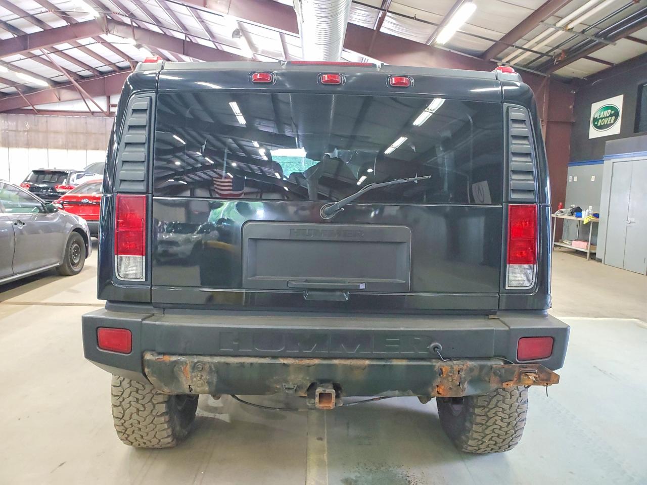 2006 Hummer H2 Черный vin: 5GRGN23U06H119962