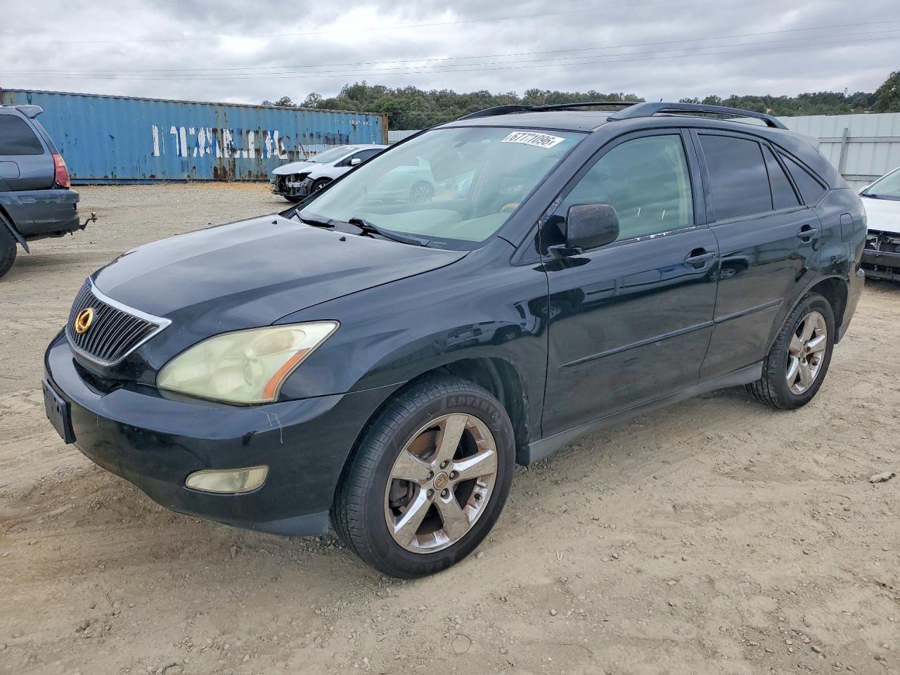 2005 Lexus Rx 330 Black vin: JTJGA31U250048313
