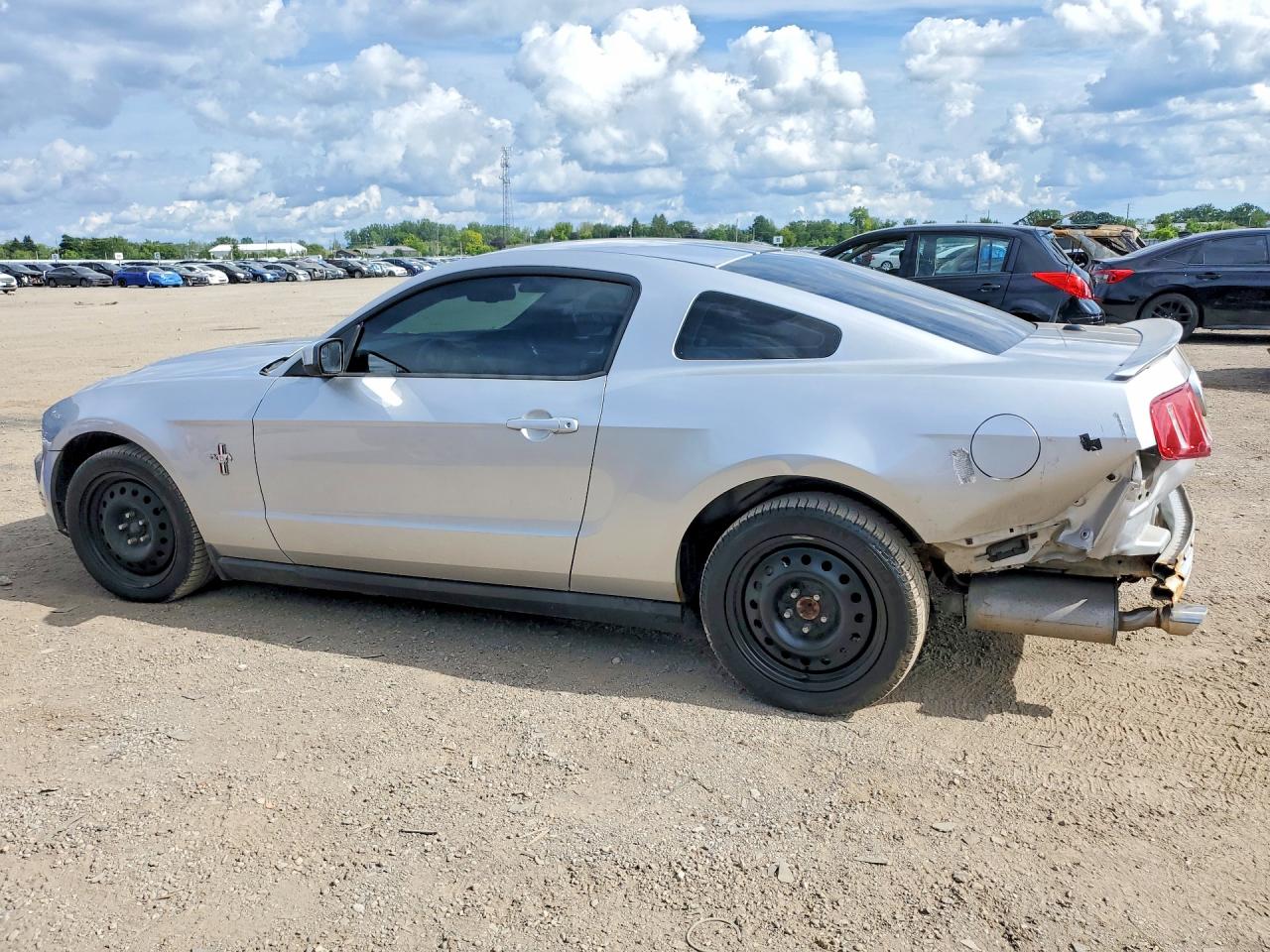 2012 Ford Mustang Silver vin: 1ZVBP8AM9C5217362